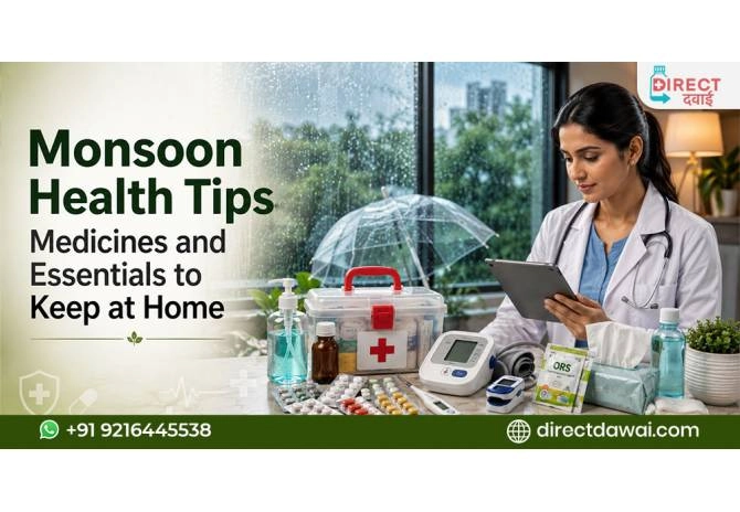 Monsoon Health Tips: Medicines and Essentials to Keep at Home